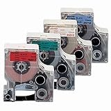 45805 3/4in X 23ft Red/white Printing D1 Tape Cartridge