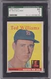 1958 Topps Ted Williams #1 SGC 60 5