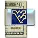 College Large Money Clip - West Virginia Mountaineers