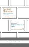 Samuel Menashe: New and Selected Poems, Expanded Edition (American Poets Project)