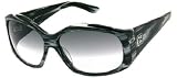 Missoni Sunglasses Designer Fashion Authentic Womens Black White Frame | Grey Gradient Lens Mi584 04
