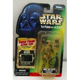 Star Wars Freeze Frame Endor Rebel Soldier Figure