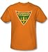 Search : Batman Kids T-Shirt - Aquaman Shield Youth Orange Tee