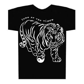 Asian Oriental Chinese Zodiac T-Shirt Hi NRG Tiger: Born 1914 1926 1938 1950 1962 1974 1986 1998 2010 Made in USA