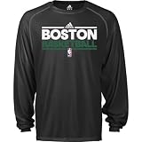 adidas Boston Celtics Heathered ClimaLite Long Sleeve T-Shirt