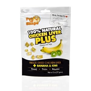 Pet 'n Shape Chicken Liver PLUS Banana & Kiwi