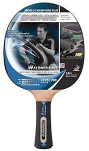 Donic Schildkrot Donic Schildkröt Waldner 700 - Pala de ping pong, color rojo / negro, talla única