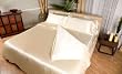 Liberator Cream Silk Fascinator Flat Bedding Sheet
