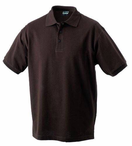 James & Nicholson Kinder Polo Classic, brown, L (134/140), JN070K br Preisvergleich