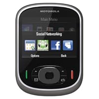 Motorola Karma QA1 Unlocked Quad-Band GSM Phone with 2 MP Camera, Bluetooth, gps navigation and MicroSD Slot--International version with warranty (Black)