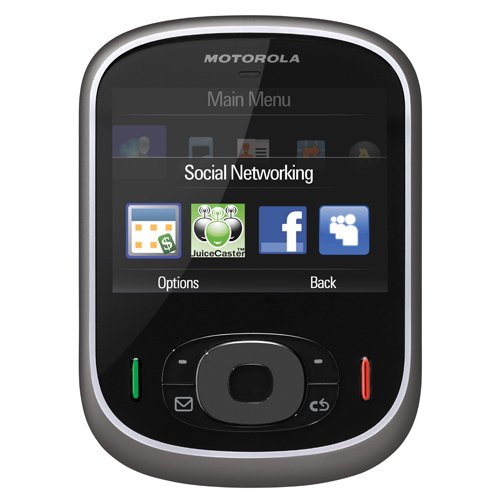 Motorola Karma QA1 Unlocked Quad-Band GSM Phone with 2 MP Camera, Bluetooth, gps navigation and MicroSD Slot--International version with warranty (Black)