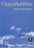 Opportunities. Pre-intermediate. Teacher's book