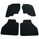 Sakura Car Mats for Nissan Navara Fits Models 2005 to 2009 Double Cab - Black