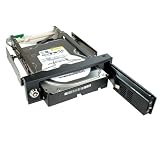 Kingwin 3.5-inch Internal Sata Hot Swap Mobile Rack, w/ Key Lock and Silicon Anti-shock System Black