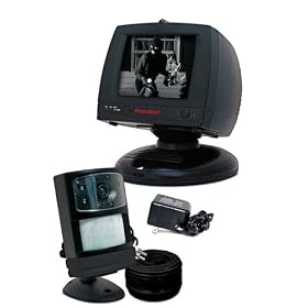 First Alert 6-Inch Black White Monitor with Motion Activated Camera #5876 by First Alert