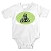 Onesie with man, Indian, stone, scuopture, tribal, carved, portrait, Native American, Alaska, statue