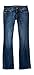 P.S. From Aeropostale Girls Dark Wash Core Bootcut Jean Slim