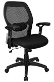 Mesh and Ventilated Office Chair - Mid Back Contemporary Mesh Chair - LF-W42B-GG