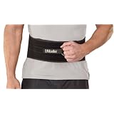 Mueller Adjustable Back and AbdomInchal Support, Black, One Size