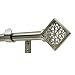 Levolor Madison Rod Set, Satin Nickel, 1-Inch Diameter, 66 to 120-Inch Width