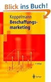 Beschaffungsmarketing (Springer-Lehrbuch)