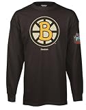 Boston Bruins Brown 2010 Winter Classic Reebok Just Logos Long Sleeve T-Shirt