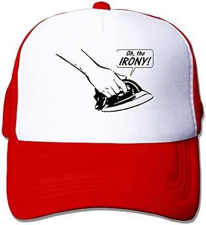 Misuse Of The Word 'Irony' Sport Caps Adjustable For Mens
