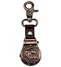 Mens Closed Dial Copper Train New Belt Pocket Watch