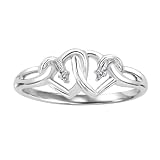 size 4 promise ring:Diamond Promise Ring - Platina 4 Ring size 6.5