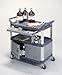 RCP4093BLA - Enclosed on Three Sides - Xtra Utility Carts, Rubbermaid - Each