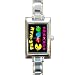 All Products : Rectangular Italian Charm Watch of Vintage Pacman Graphic (Pac Man)