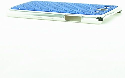 Galaxy J1 Case Samsung Galaxy J1 Back Case,MOUSE Monster Sky Blue Aluminum Embedded Shiny Bling Stars Hard Straight Talk Back Cover Case Bumper for Samsung Galaxy J1