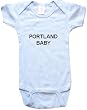 PORTLAND BABY - City Series - White, Blue or Pink Onesie / Baby T-shirt