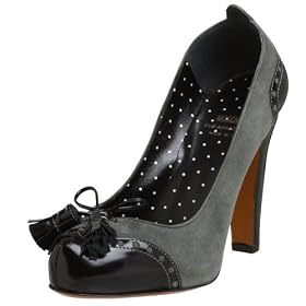 Moschino Cheap And Chic Women's Feather Duster Platform Pump