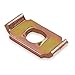 Saddle Washer, 3/8 or 1/2 In, Gold, PK50