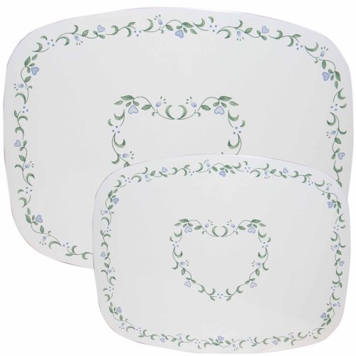 Childrens Toyshop  Tools & Hardware : Corelle Coordinates Counter Mats, Set of 2, Country Cottage
