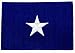Bonnie Blue Flag Embroidered Patch Texas Star Confederate Iron-On Civil War Military Emblem