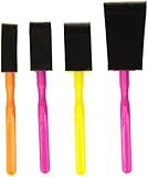 Plaid 24959 Mod Podge 4-Piece Scrapbooking Foam Brush Set