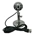 USB 2.0 Webcam with Microhone and 6 LED Lights