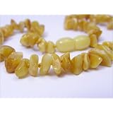 Baltic Amber Baby Teething Necklace - Raw Light Chip