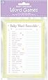 Amscan Baby Shower Word Scramble and Baby Word Search Games