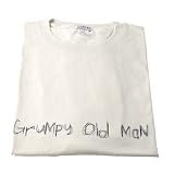 Grumpy Old Man T-Shirt Medium Grey