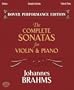 The Complete Sonatas for Violin and Piano: With Separate Violin Part (Dover Chamber Music Scores)