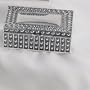 SILVER DOT RECTANGULAR BOX