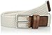 Dockers Men's 1 3/8 in. Stretch Fabric Braided Belt, Cream, Medium(34-36)