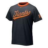 Nike - San Francisco Giants 1st Pitch Ringer Graphic T-Shirt by Nike