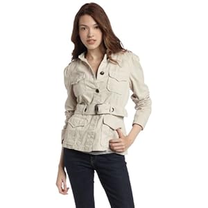 Sanctuary Clothing Womens Belted Uniform Jacket