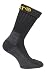 CAT Industrial Work Socks- 2 Pair Pack - Ideal for Steel Toe Boots