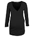 Michael Stars Maternity 1x1 Slub Surplice Top