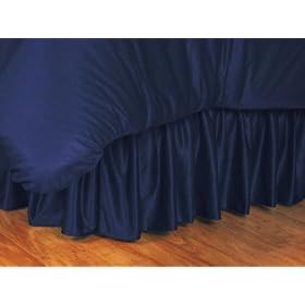 Illinois Fighting Illini Locker Room Bedskirt - Queen Bed
